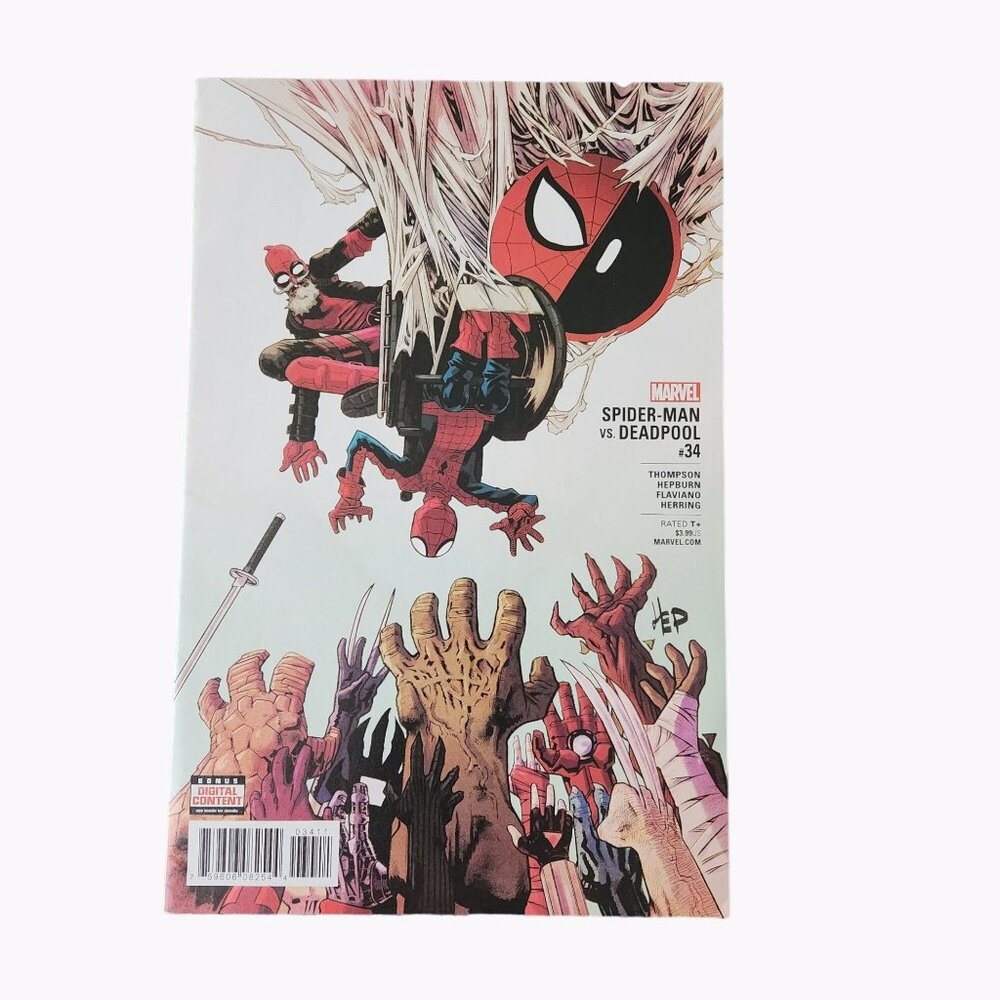 Marvel Spider-Man And Deadpool #34 Comic Book Collector Bagged Boarded